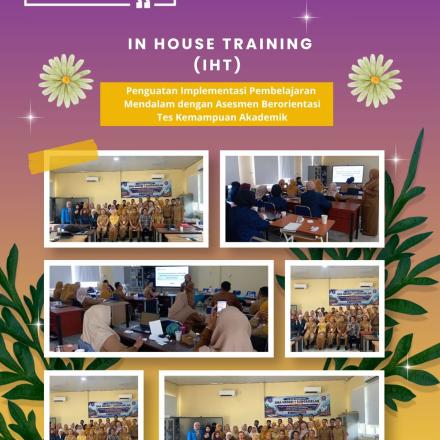 Pelatihan In House Traning SMA N 1 Sungaiselan